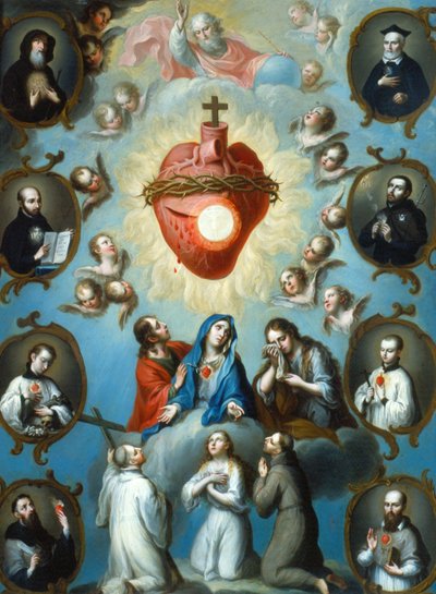 Il cuore di Gesù da Juan Patricio Morlete Ruiz
